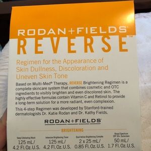 Rodan and Fields Reverse Brightening Regimen